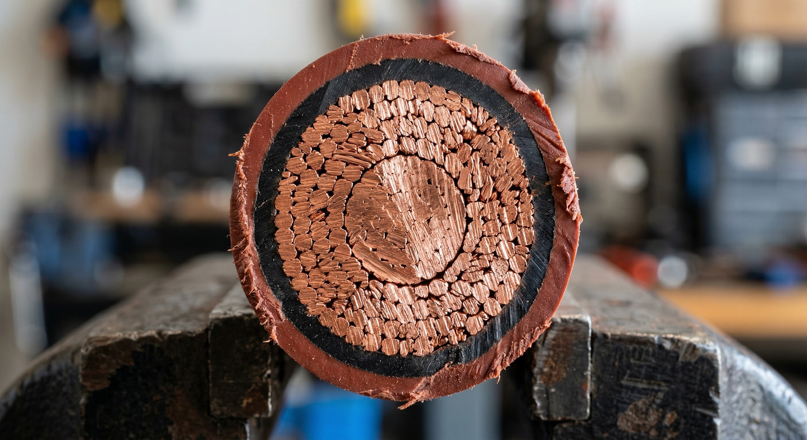 Copper cross section